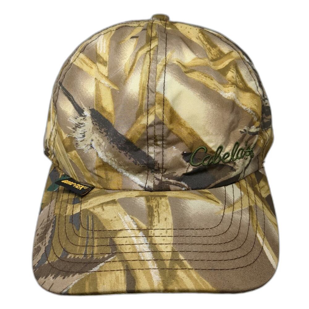 Cabela's Trapper Hat Brown XL Gore-Tex Thinsulate Camo Marsh Ear Flaps hat